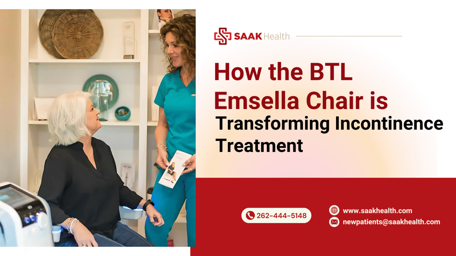 Non-Invasive Incontinence Treatment | BTL Emsella Chair