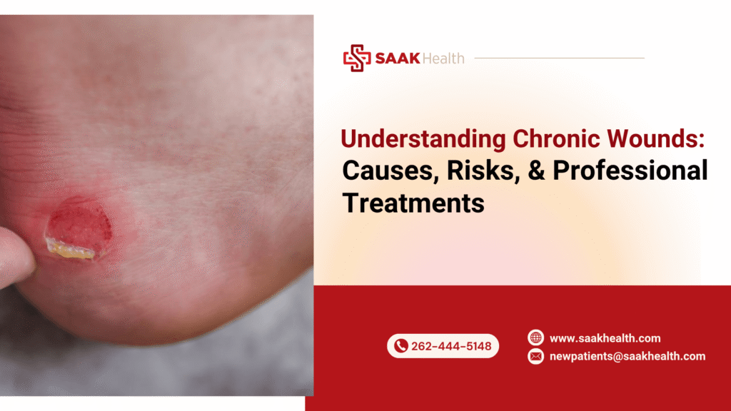 Understanding Chronic Wounds: Causes, Risks, & Professional Treatments
