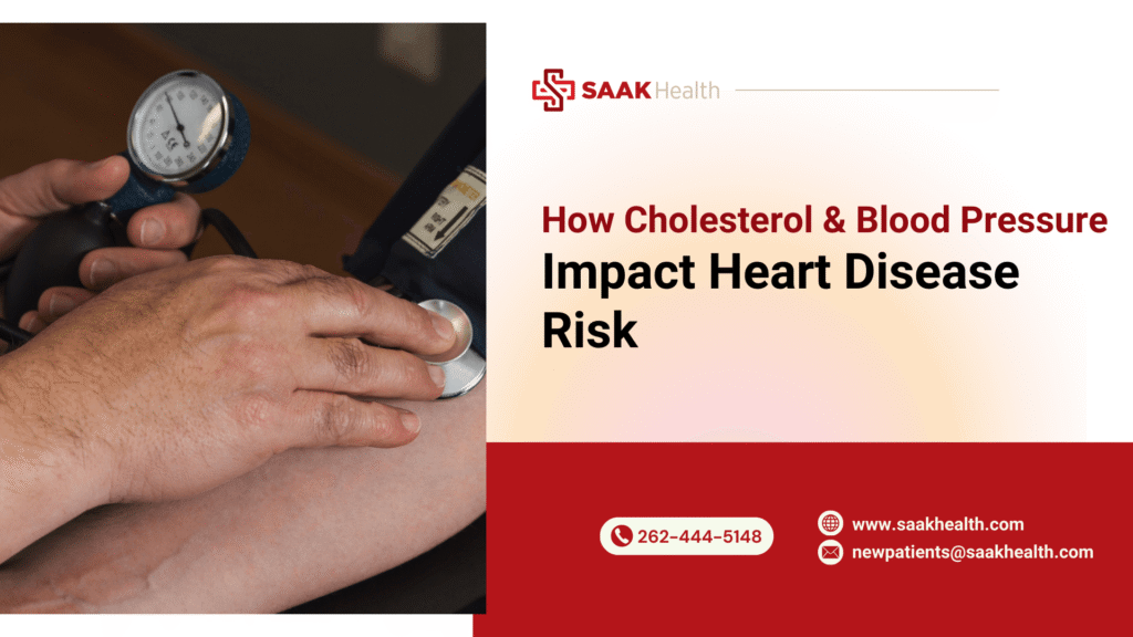 How Cholesterol & Blood Pressure Impact Heart Disease Risk