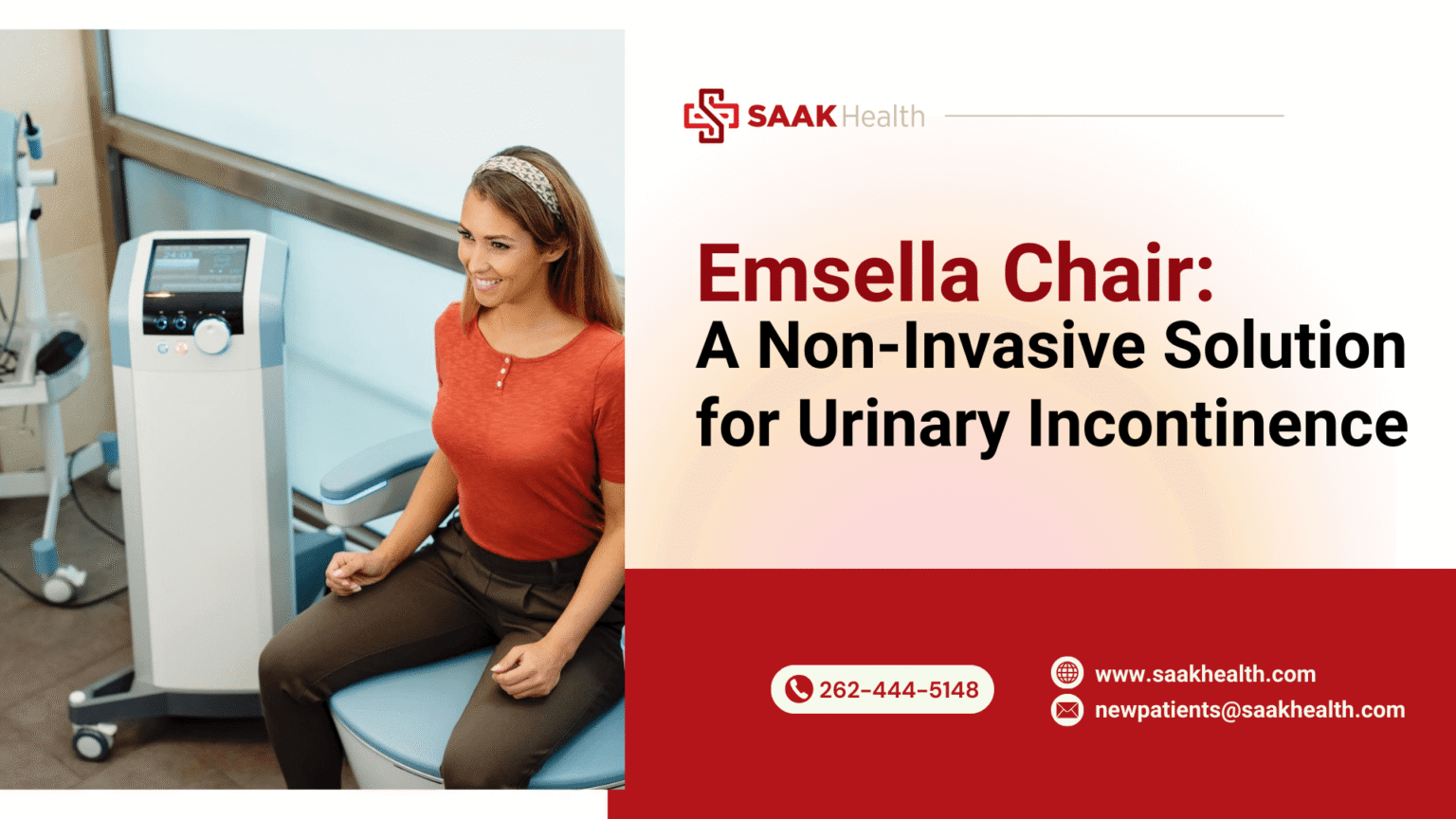Emsella Chair for Urinary Incontinence | Brookfield, WI