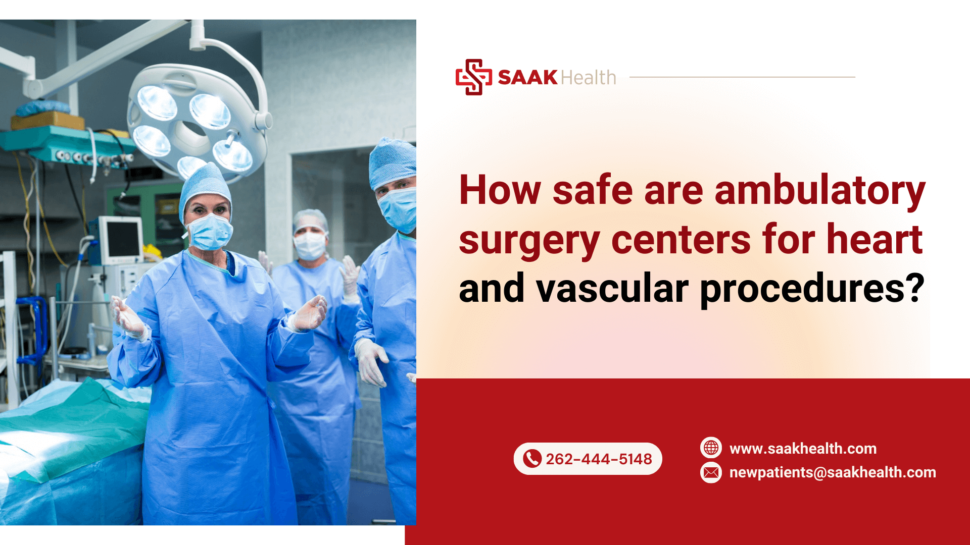 How safe are ambulatory surgery centers for heart and vascular procedures?
