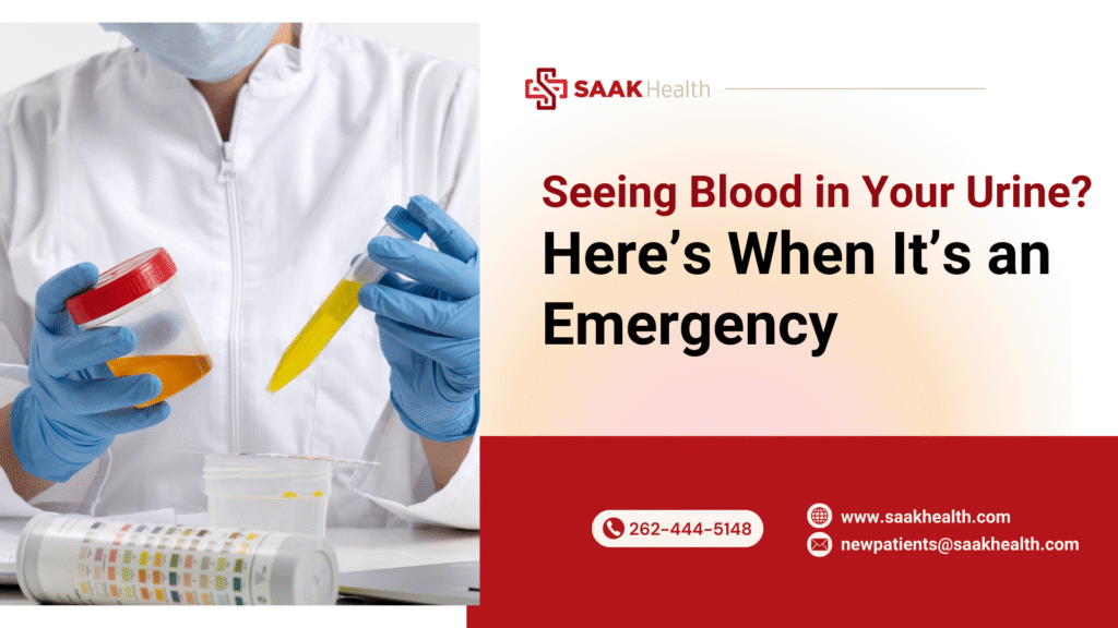 Seeing Blood in Your Urine? Here’s When It’s an Emergency