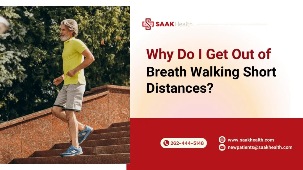 Why Do I Get Out of Breath Walking Short Distances?